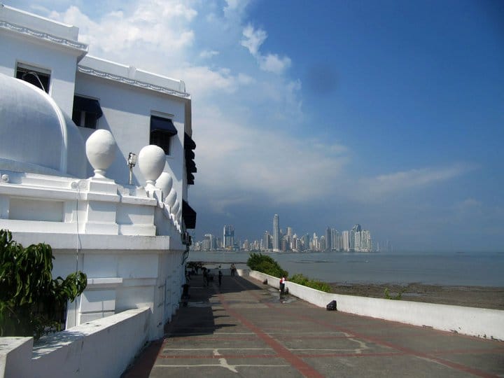 Vista di Panama City da Casco Viejo
