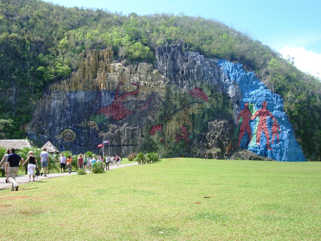 mural de la prehistoria cuba