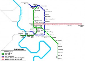 mappa mezzi pubblici bangkok