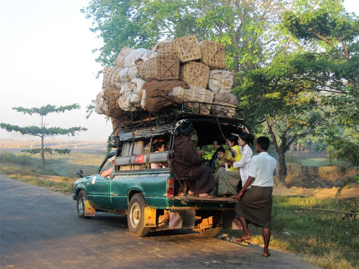 mezzi trasporto birmania