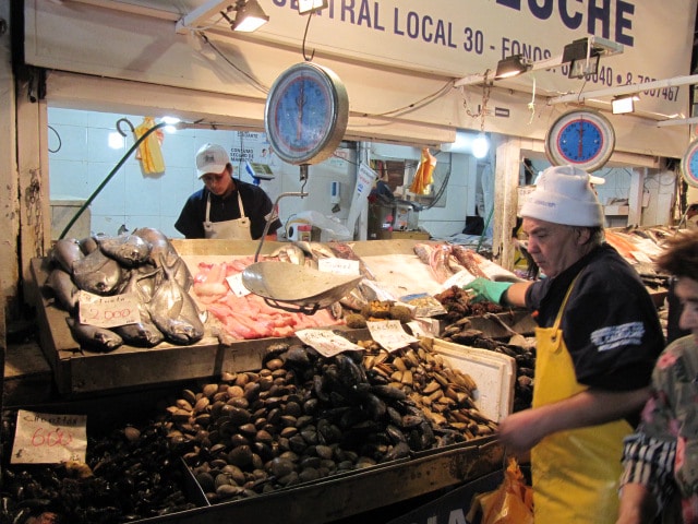 mercato pesce santiago