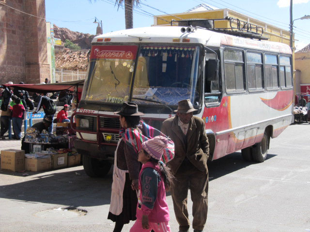 buses in Bolivia