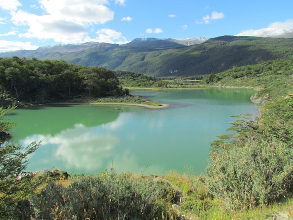 Ushuaia lago nel Parco Nazionale