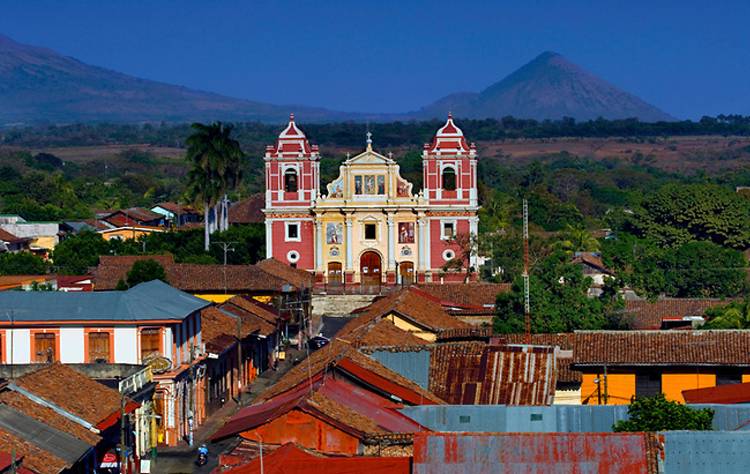 El Calvario Church In Leon Nicaragua