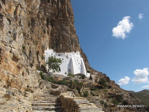 Amorgos, il Monastero della Panaghia Chozoviotissa