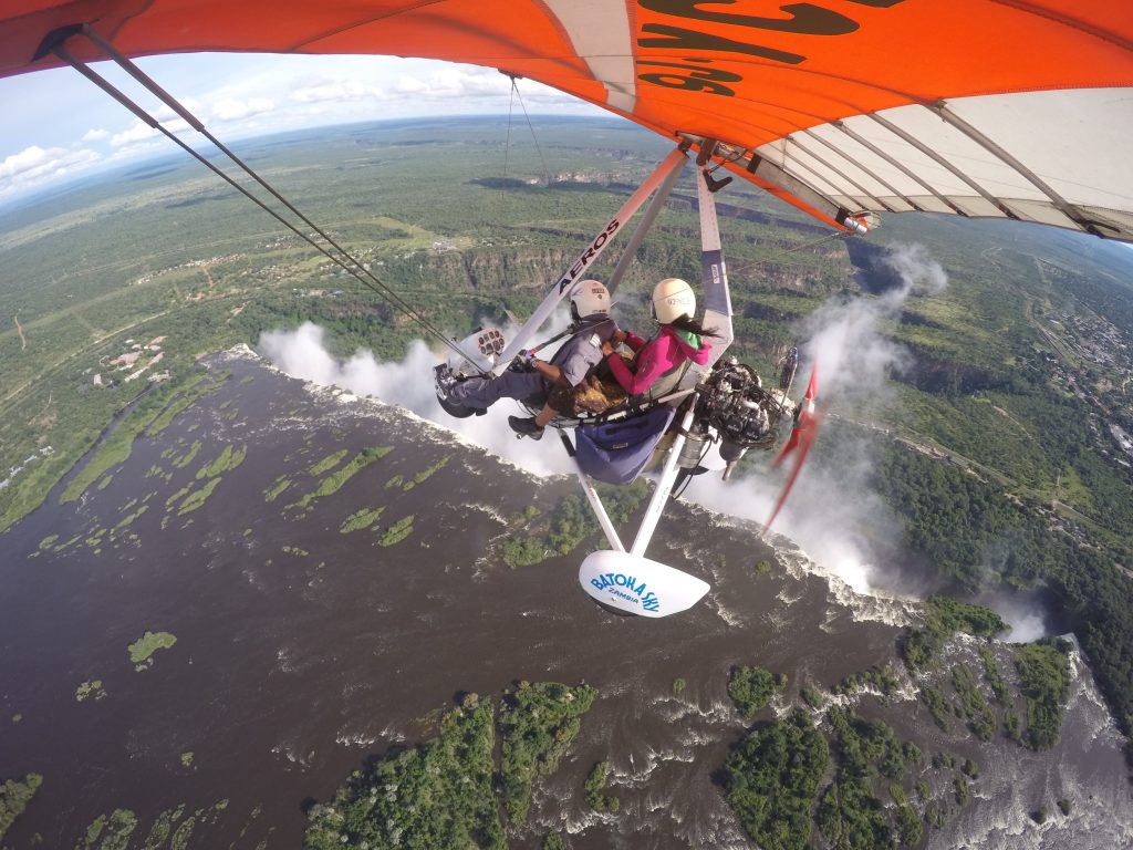 Victoria Falls microflight