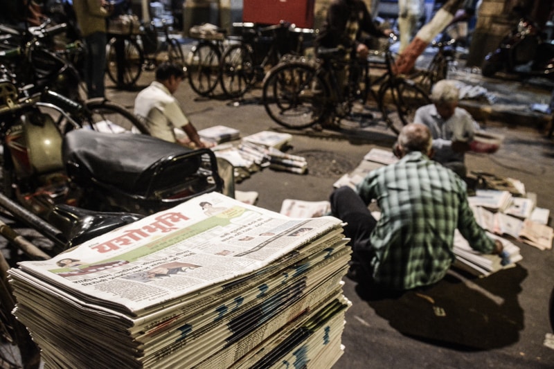 giornali Mumbai bici 1 of 1