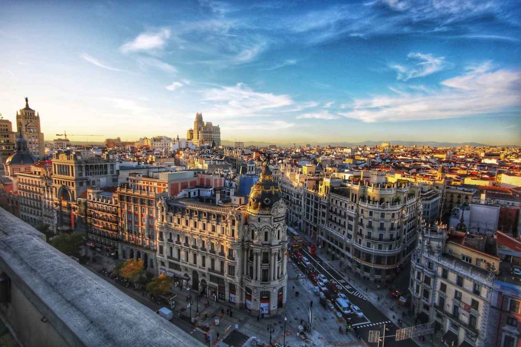 Madrid vista Aerea