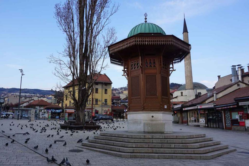 Sarajevo piazza