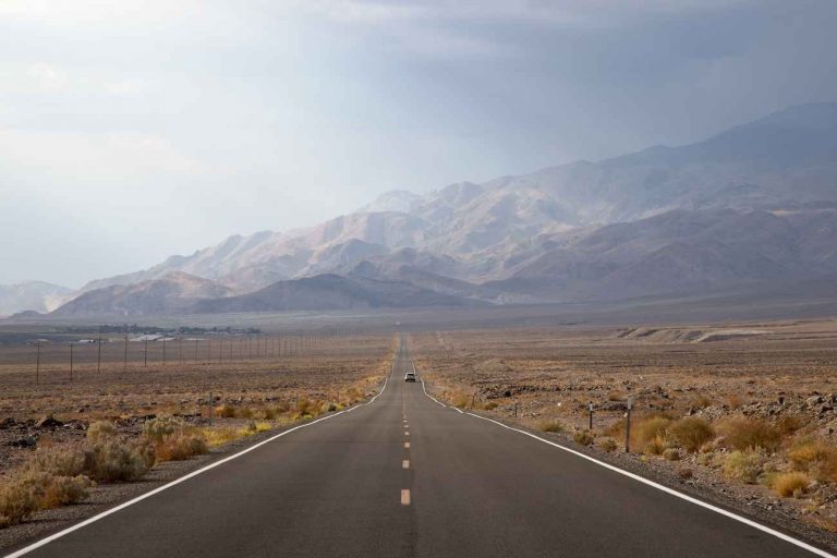 Death Valley strada