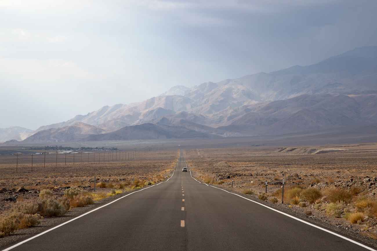 Death Valley strada
