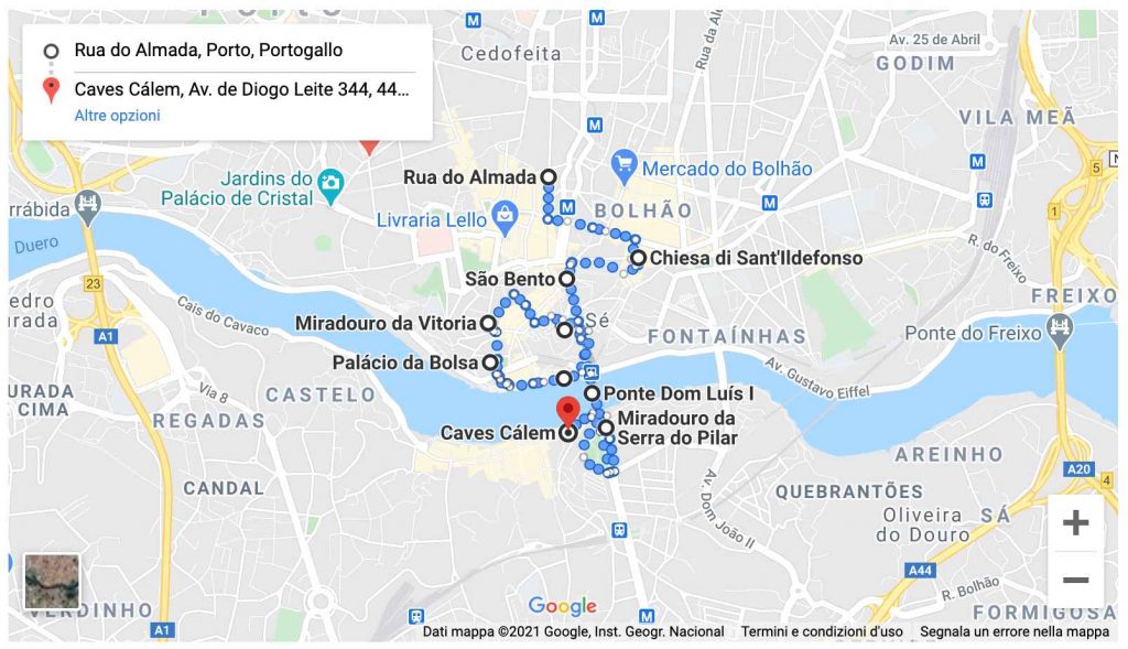 Cosa vedere a Porto - Itinerario del giorno 1