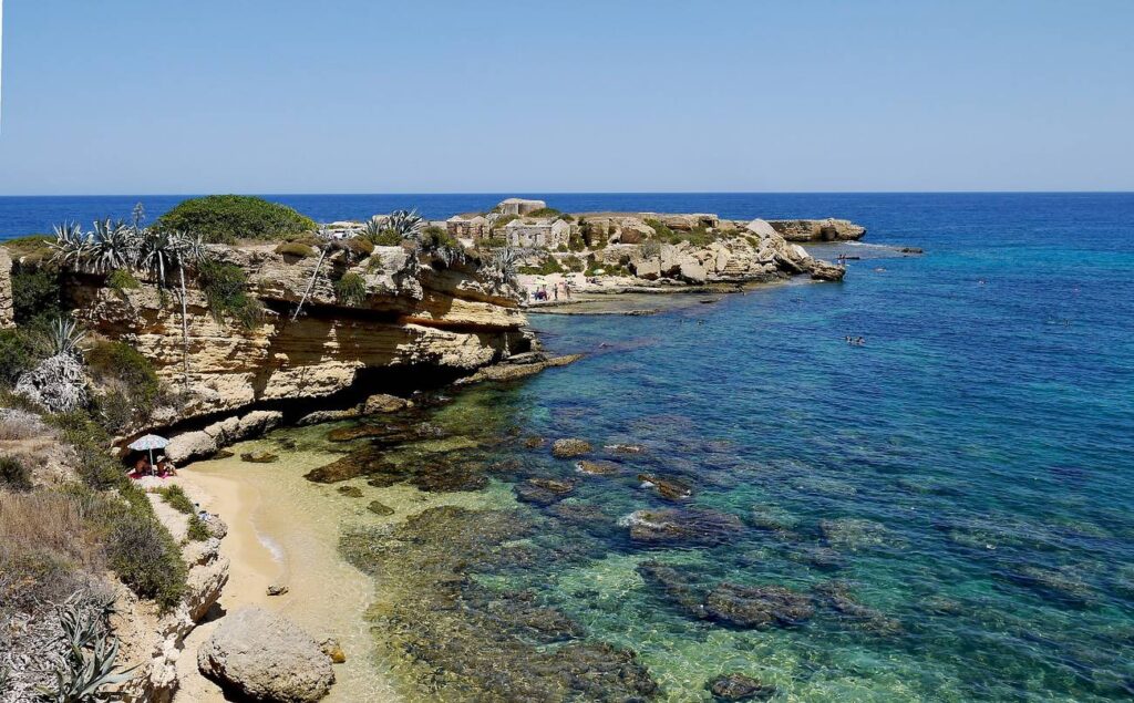 Riserva di Plemmirio spiaggia