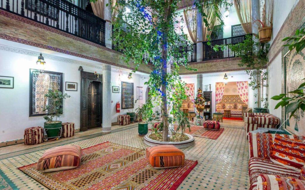 Hotel & Ryad Art Place cortile interno