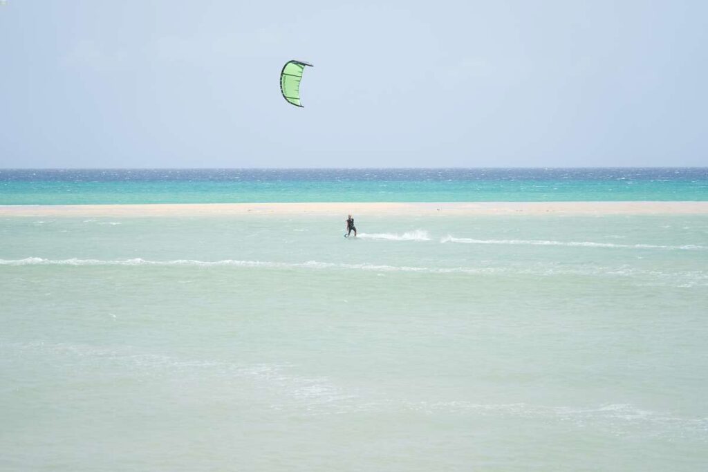 kitesurfer a Fuerteventura