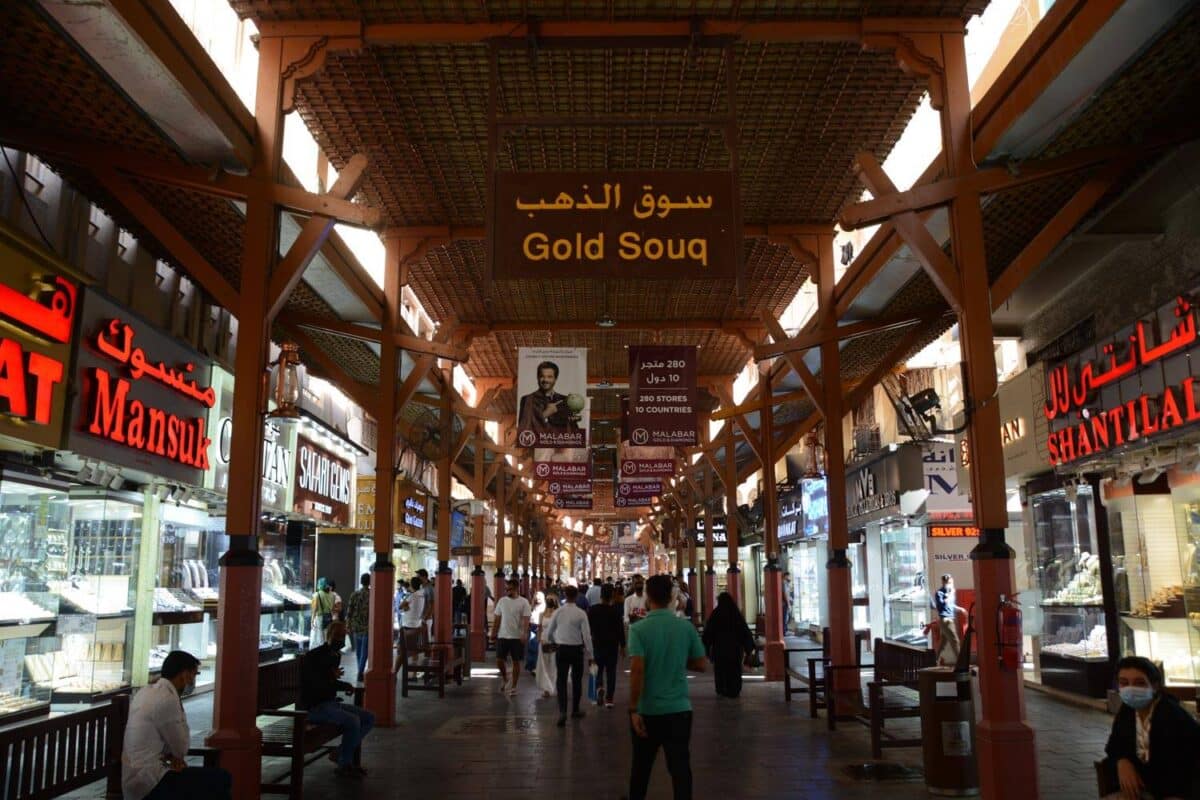 Gold Souk di Deira a Dubai