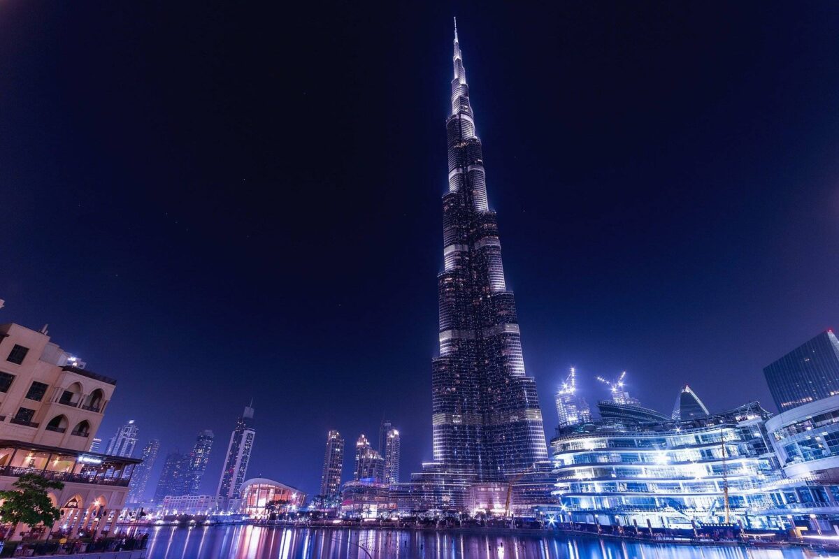 Vista del Burj Khalifa dal Mall