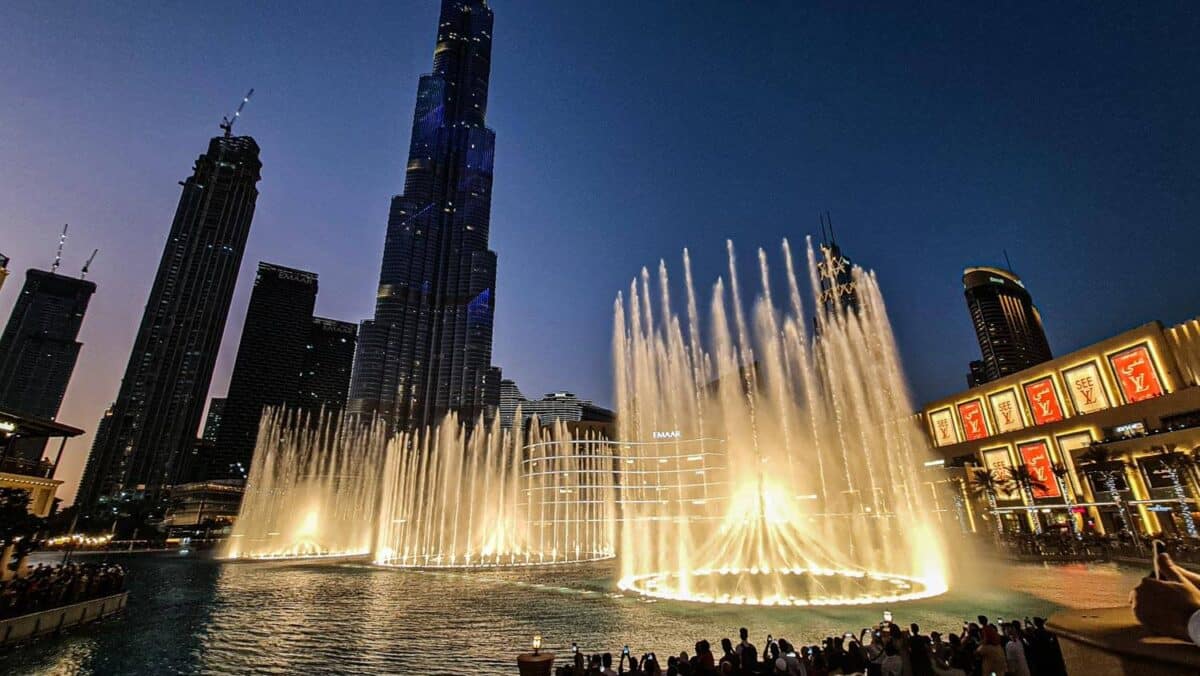 fontane danzanti Dubai