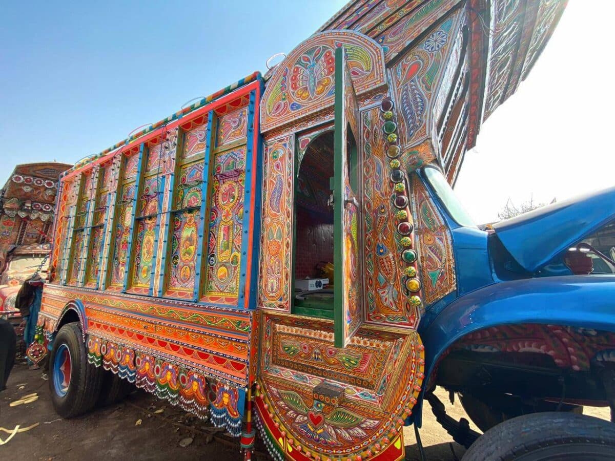 Pakistani painting truck