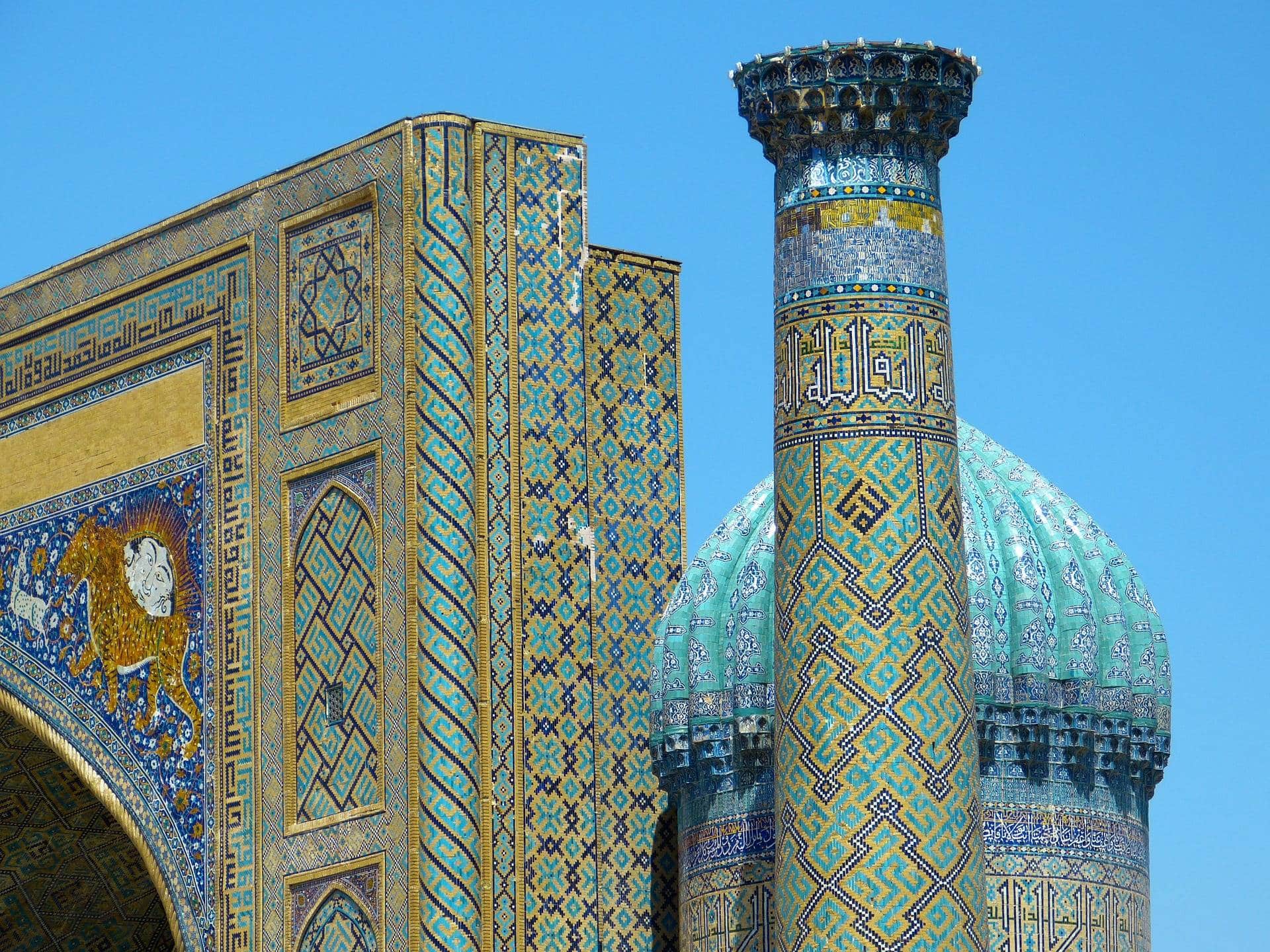 Moschea di Samarcanda in Uzbekistan