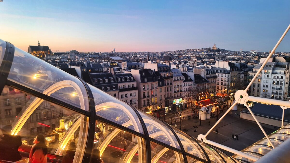 Parigi dal Centro Pompidou